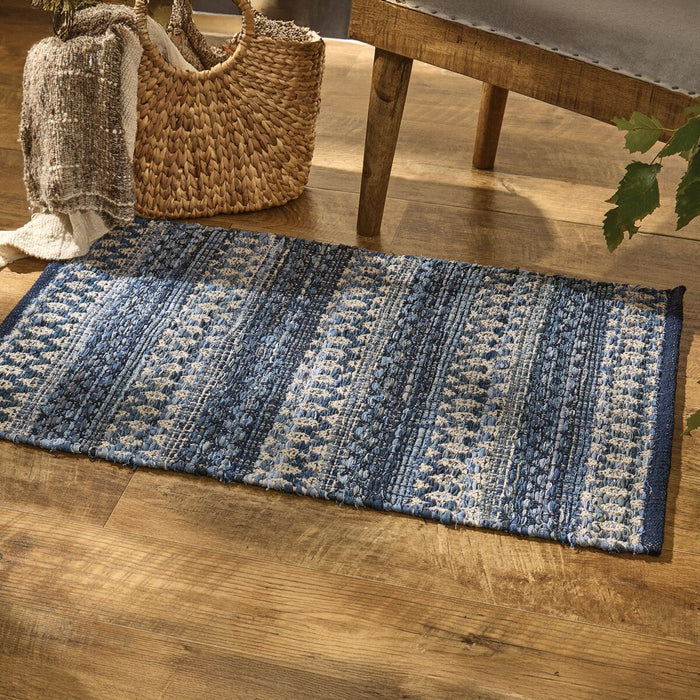 24" x 38" Dressed Up Denim Rug
