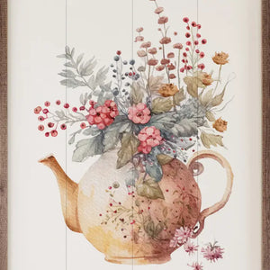 Spring Garden Yellow Wall Art