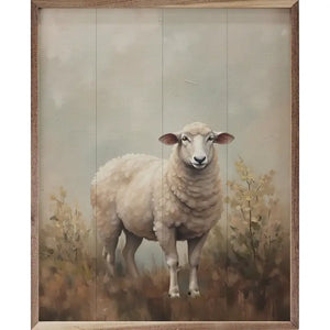 Sheep in the Field Wall Art