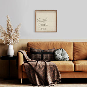 Faith Family Farm Wall Art