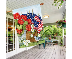 Standard Flag - Flags and Flowers