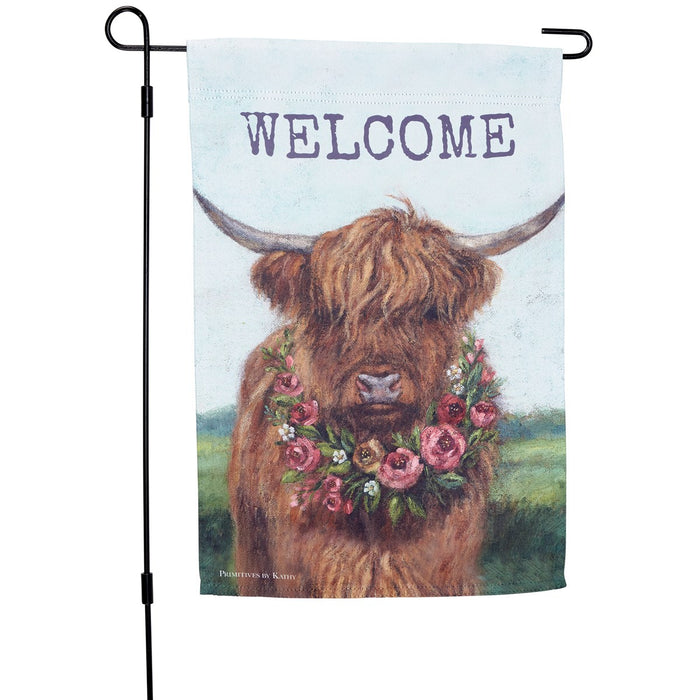 Garden Flag - Floral Highland