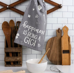 Kitchen Towel - Happiness Is Being A Gigi