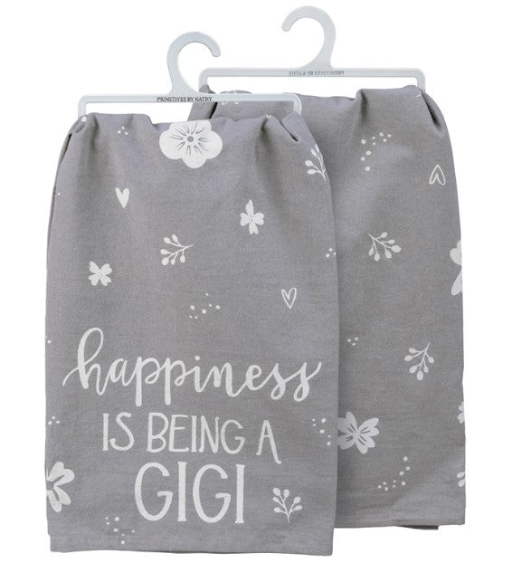 Kitchen Towel - Happiness Is Being A Gigi