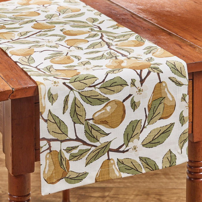 36" Table Runner - Golden Pear
