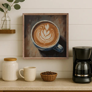 Latte Art Wall Art