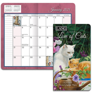 Lang 2-Year Planner - Love of Cats