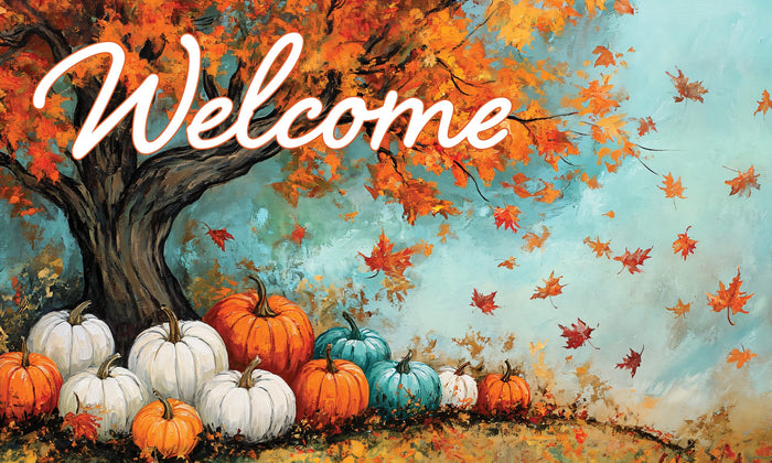 Mat Insert - Maple Tree Pumpkins