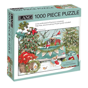 Lang 1000 Piece Puzzle - Merry Dogs
