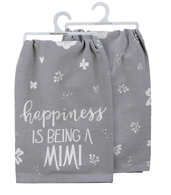 Kitchen Towel - Happiness Is Being A Mimi