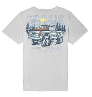Simply Southern Men's SS - Mountain Whitewater