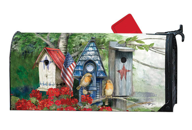 Mailbox Cover - Nature Home Patriotic