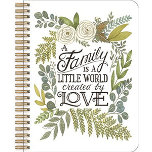 Legacy Medium Notebook - Little World Created by Love