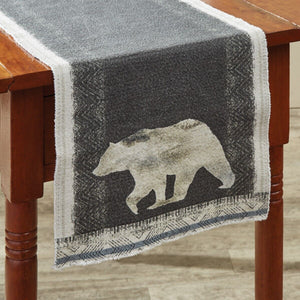 54" Table Runner - Into The Woods-Bear
