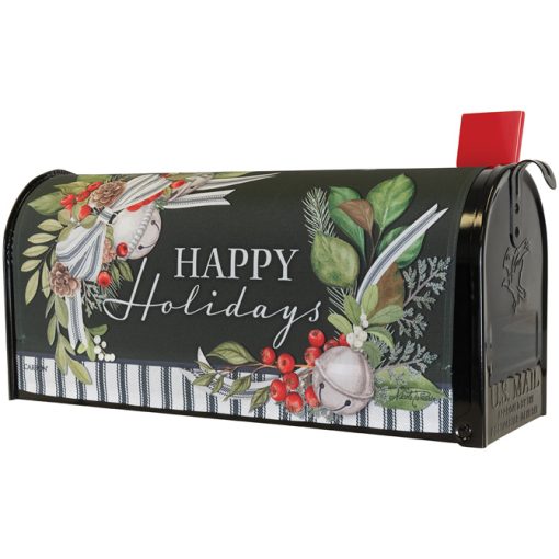 Mailbox Cover - Silver Bells