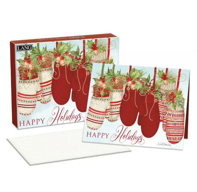 Lang Boxed Christmas Cards - Snow and Cocoa