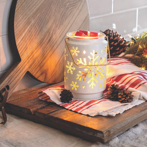 Fragrance Warmer - Vintage Snowflake