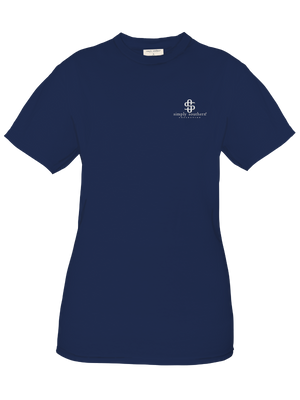 Simply Southern SS Tee - America Navy