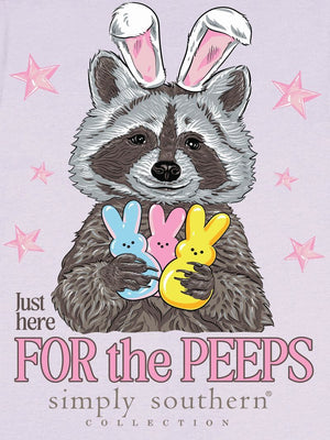 Simply Southern Tee - Peeps Lilac