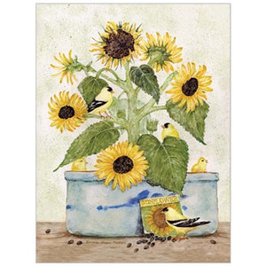 Legacy Note Cards - Sunflower Crock