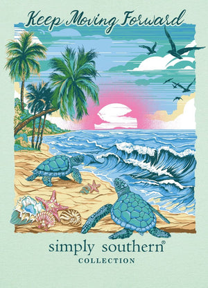 Simply Southern Tee - Track T2 Forward Mint