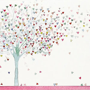 Note Cards - Tree of Hearts