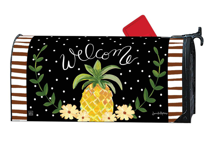 Mailbox Cover - Welcoming Pineapple