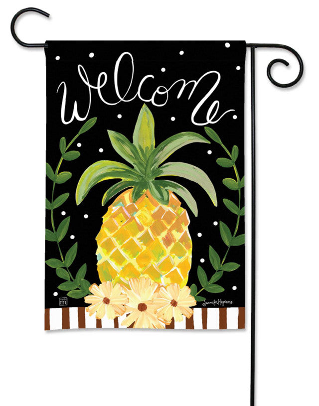 Garden Flag - Welcoming Pineapple