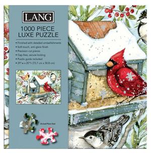 Lang 1000 Piece Puzzle - Winter Birds
