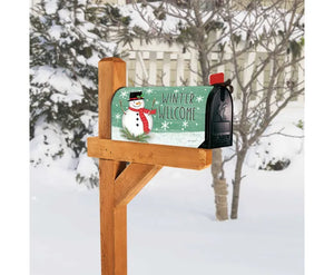 Mailbox Cover - Winter Welcome