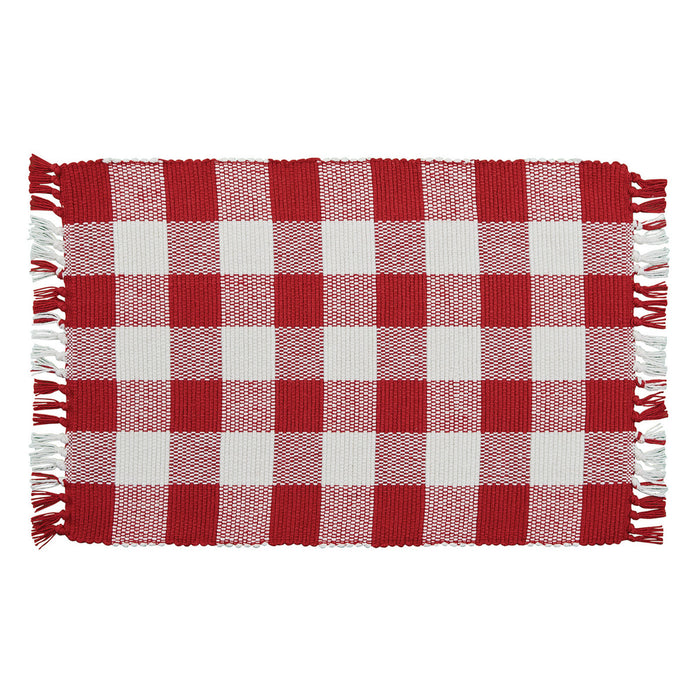 Placemat - Wicklow Red and White