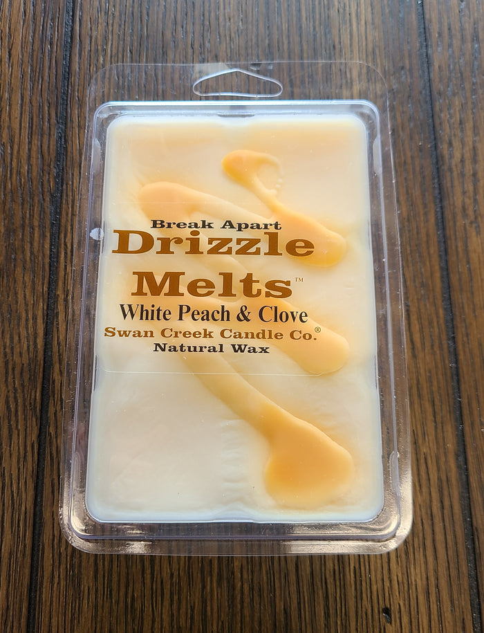 Swan Creek Drizzle Melts - White Peach & Clove