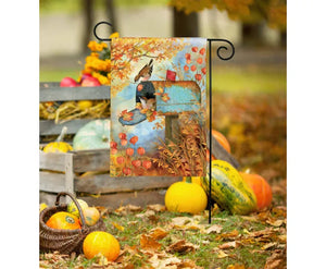 Garden Flag - Old Rusty Mailbox
