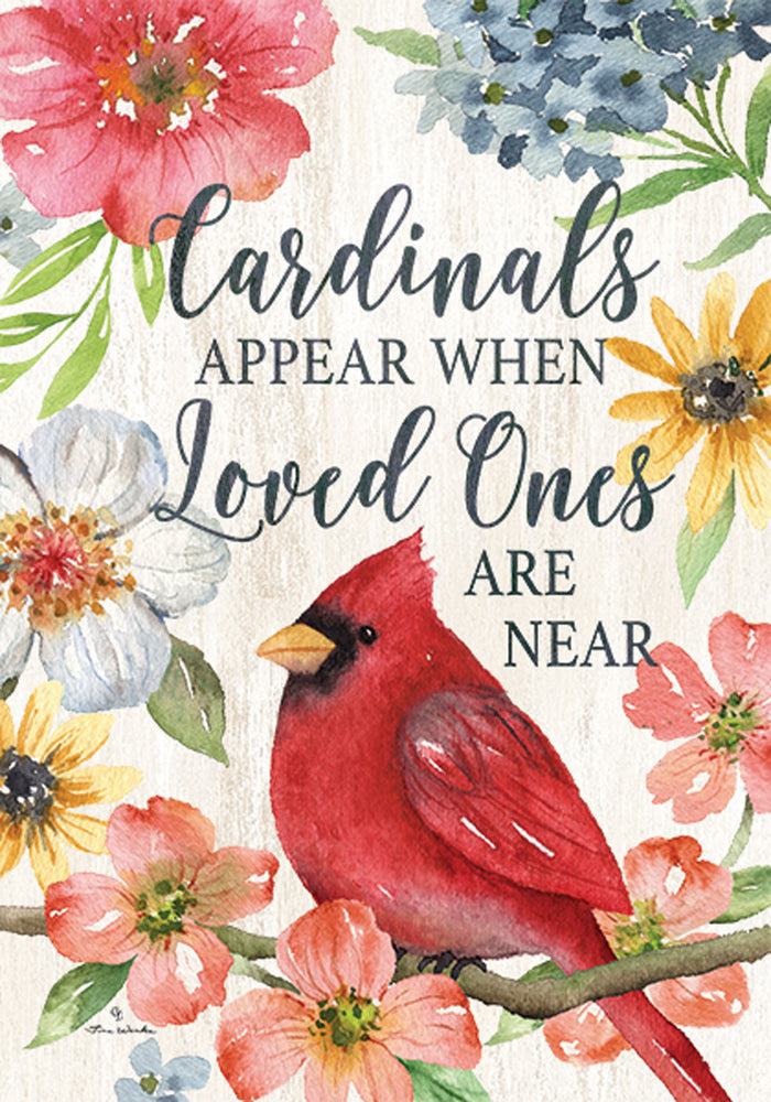 Garden Flag - Cardinals Appear