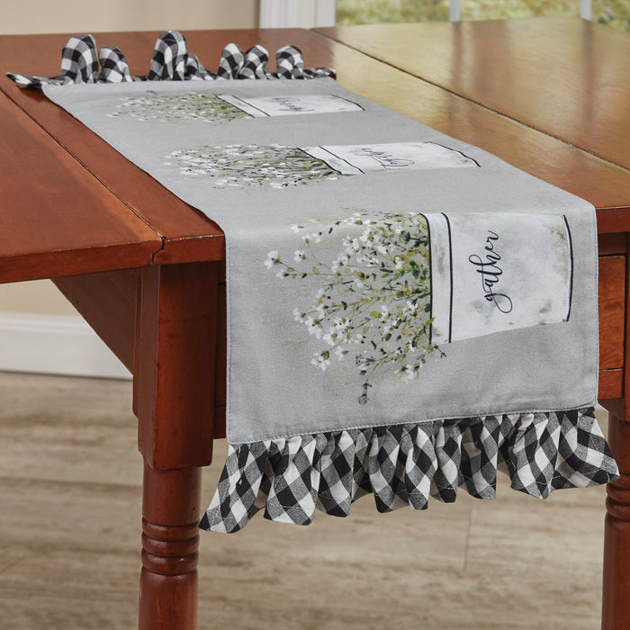 13"x36" Table Runner - Bouquet of Grace