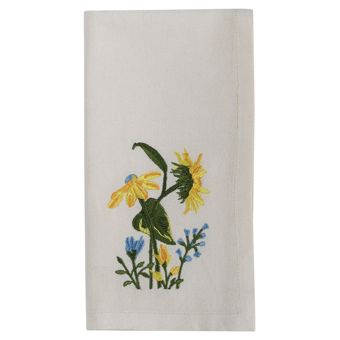 Embroidered Napkin - Sunny Day