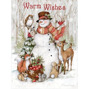Lang Classic Christmas Cards - Cozy Snowman