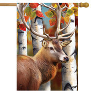 Standard Flag - Forest Deer