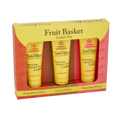Naked Bee Fruity Basket Lotion Trio