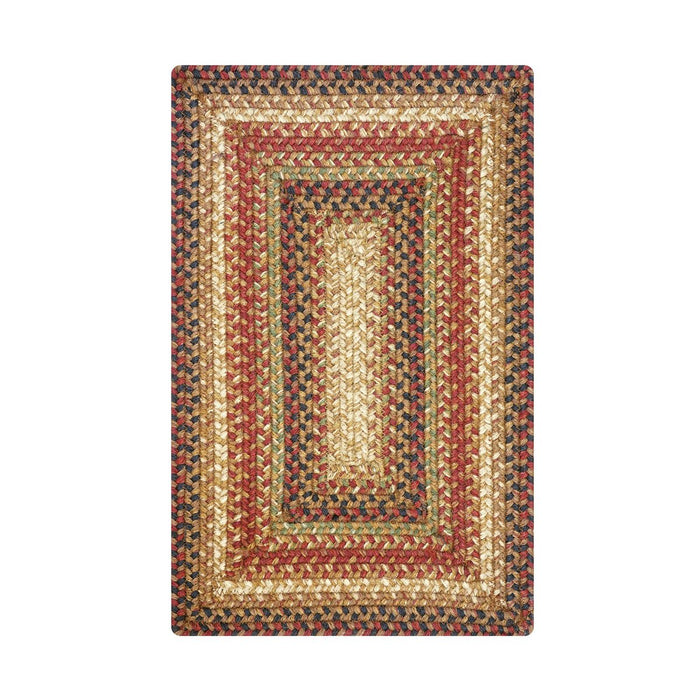 Braided Rug HS 5x8 Rectangle - Gingerbread