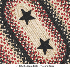 Braided Placemat HS 13x19 Oval - Gloucester Star