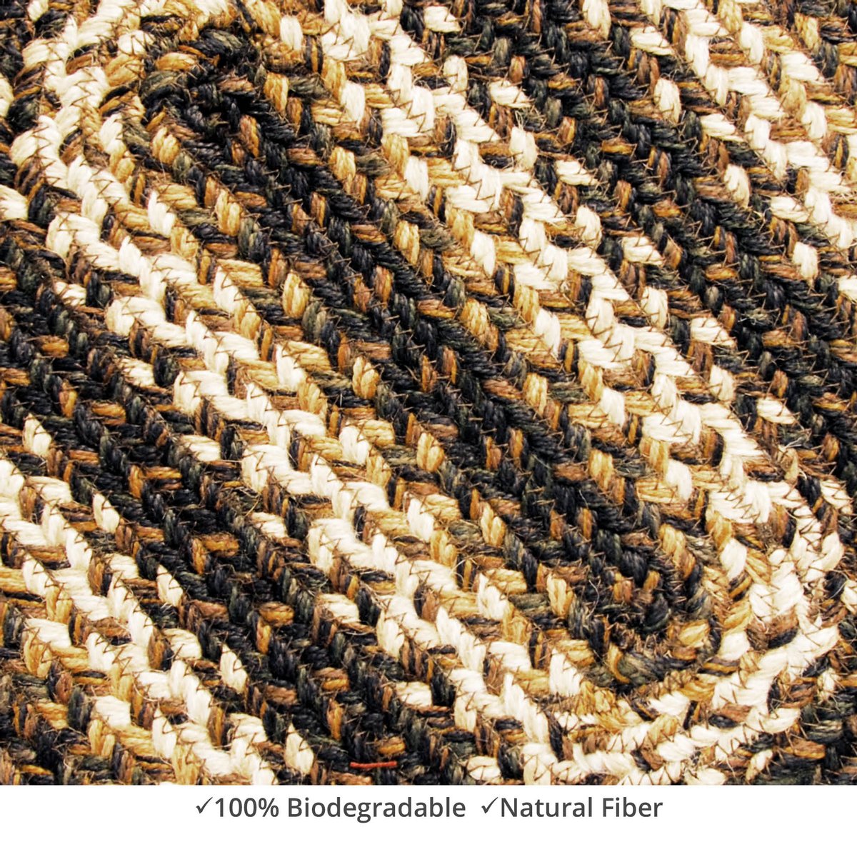 Braided Placemat HS 13x19 Oval - Kilimanjaro – Kimco for the Home