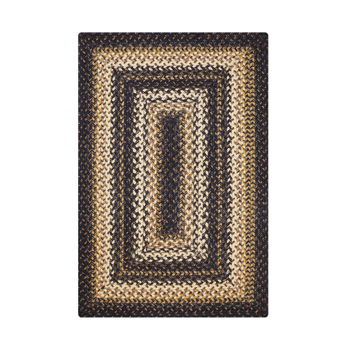 4x6 Rectangular Rug Braided Rug HS 4x6 Rectangle - Kilimanjaro – Kimco for the Home