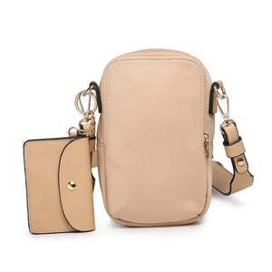 Parker Crossbody with Pouch - Beige