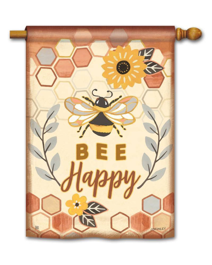 Standard Flag - Honey and Hive