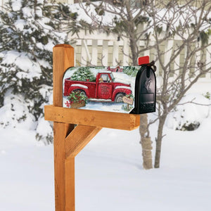 Mailbox Cover - Christmas Tree Farm