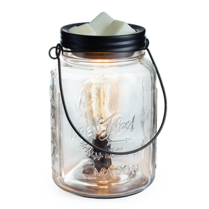 Fragrance Warmer - Vintage Glass Mason Jar