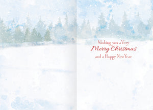 Lang Petite Christmas Cards - Merry Birdhouse