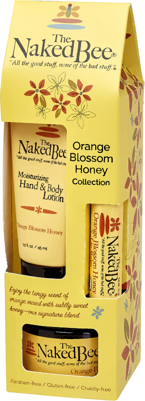 Naked Bee Gift Set-Orange Blossom Honey