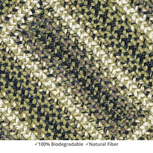Braided Rug HS 27x45 Rectangle - Pinecone